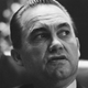 Former Governor of Alabama George Wallace (1919 - 1998) in the office of his wife, Lurleen Wallace, who succeeded him in the post, Montgomery, Alabama, 14th February 1968.